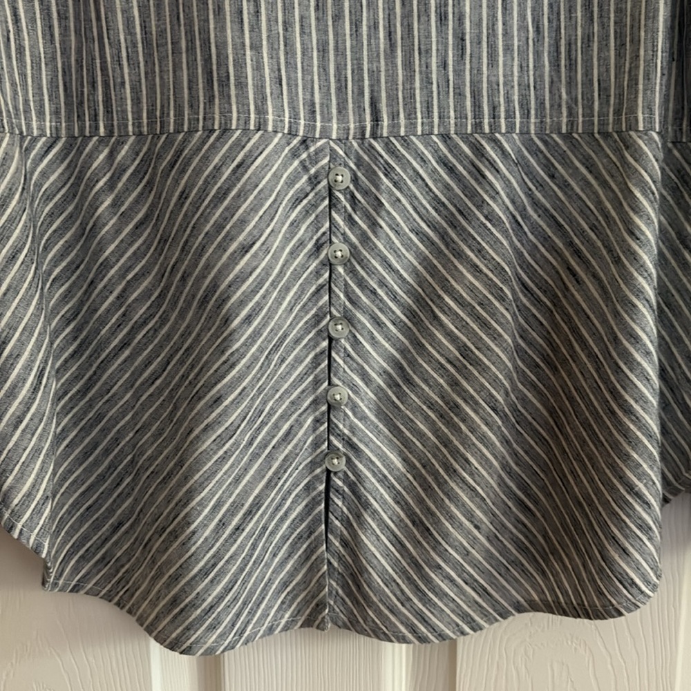 Lucky Brand striped button down shirt - Picture 5 of 6